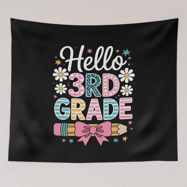 Item preview, Back To School Hello Third Grade Team 3rd Grade Boys Girls designed and sold by fferomananul.