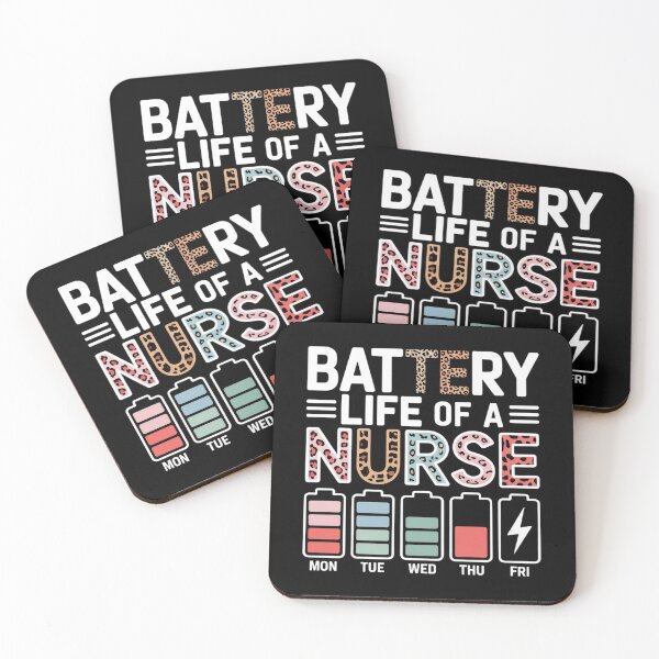 Item preview, Battery Life of A Nurse Funny School Teacher Appreciation designed and sold by fferomananul.