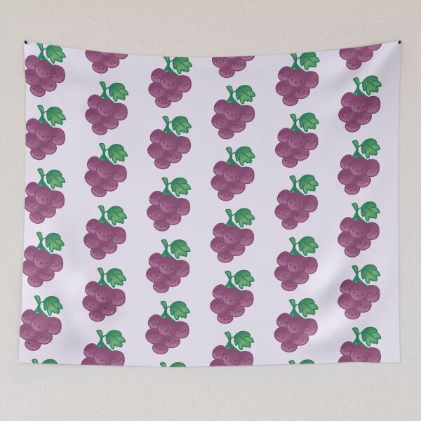 Item preview, Purple Grapes Leaves designed and sold by YanxiArts.