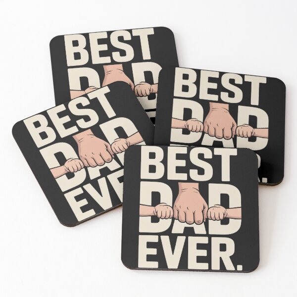 Item preview, Best Dad Ever Fist Bump Dad Of Two Kids Funny Fathers Day designed and sold by fferomananul.