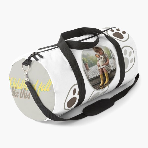 Item preview, Childhood Felt Like This: Girl with Bunny in the Rain designed and sold by InfinitePawBond.