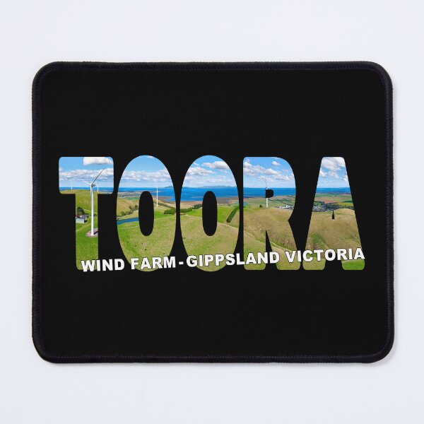Item preview, TOORA Wind Farm Gippsland Victoria - Turbines Looking over to Wilsons Prom designed and sold by Adam Gormley.