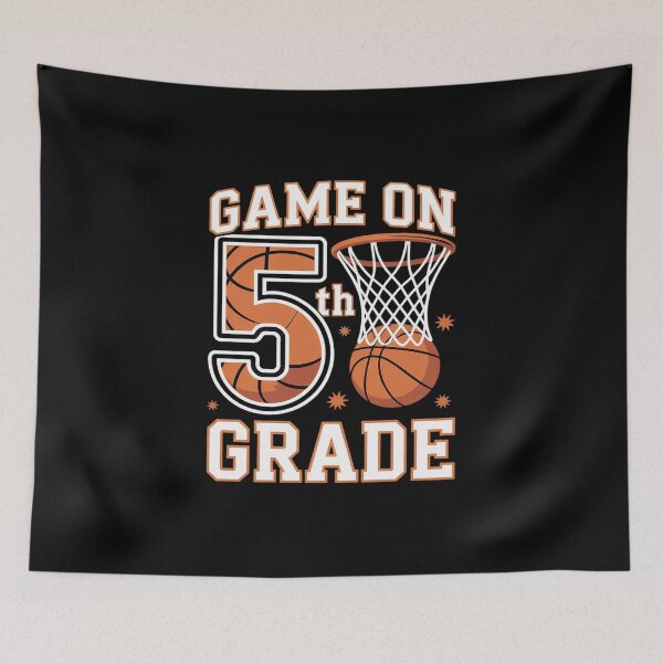 Item preview, Boys Game On 5th Grade Basketball Back To School Teacher designed and sold by fferomananul.