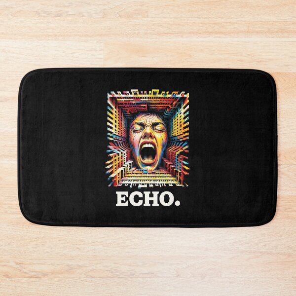 Item preview, Echo Geometric Scream Tunnel Surreal Pop Art designed and sold by RamyGallery.