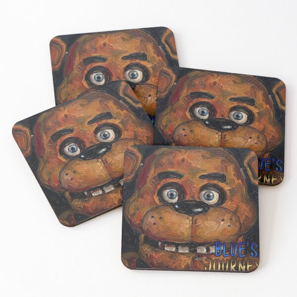 Item preview, Small Freddy Fazbear Painting designed and sold by bluejourney1987.