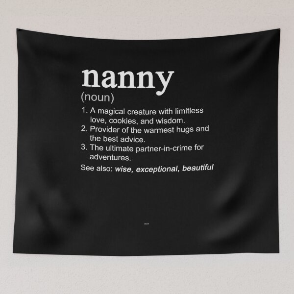 Item preview, Nanny Definition Funny Mother's Day Noun designed and sold by jspqf2952.