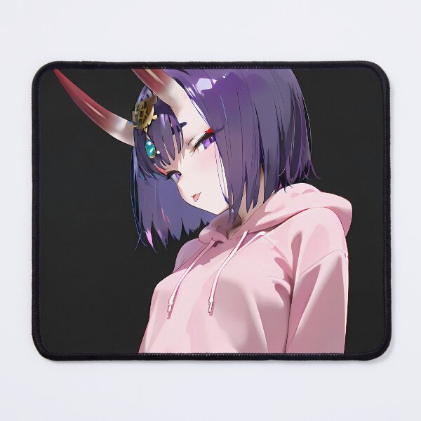 Item preview, Shuten Douji Fate Grand Order Pink Hoodie Urban Oni designed and sold by TanglenRabbit.