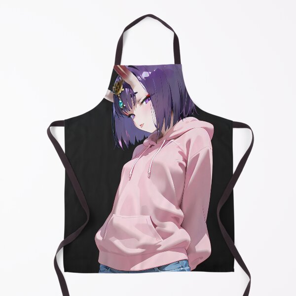 Item preview, Shuten Douji Fate Grand Order Pink Hoodie Urban Oni designed and sold by TanglenRabbit.