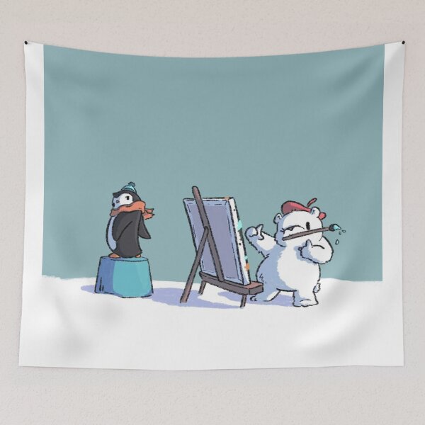 Item preview, Penguin Vengaboys aSnow Playful Mood designed and sold by Akanksharedress.