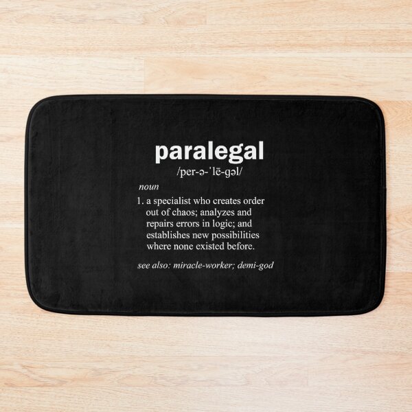 Item preview, Paralegal Dictionary Entry Funny Legal Assistant Gag Gift T-Shirt - Black - Men's - Small - Short Sleeve - Classic Fit - Cotton & Polyester - Unique Humorous Definition designed and sold by jspqf2952.