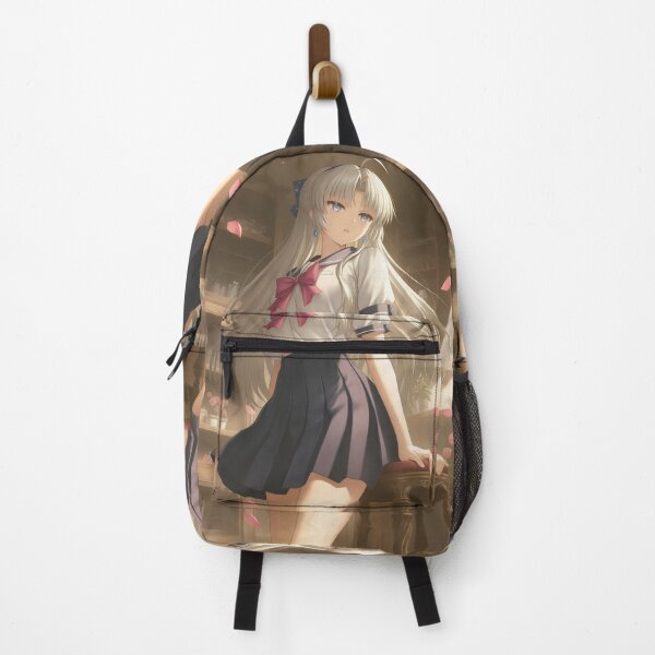 Item preview, Carlotta Wuthering Waves School Uniform Silver Hair Soft Anime Girl designed and sold by TanglenRabbit.