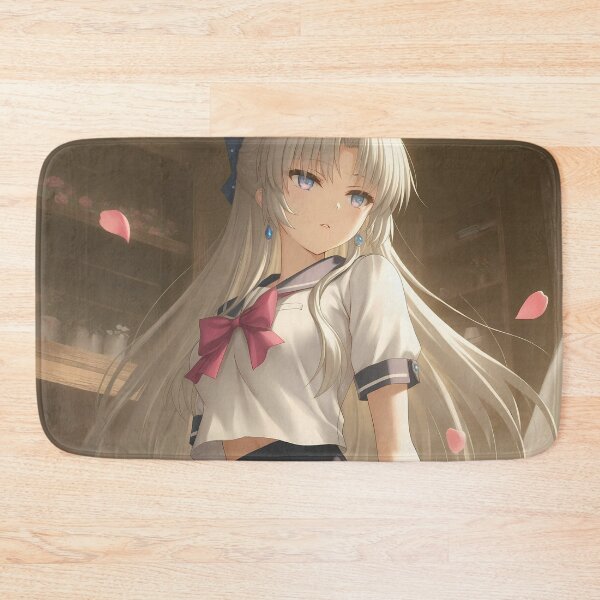 Item preview, Carlotta Wuthering Waves School Uniform Silver Hair Soft Anime Girl designed and sold by TanglenRabbit.