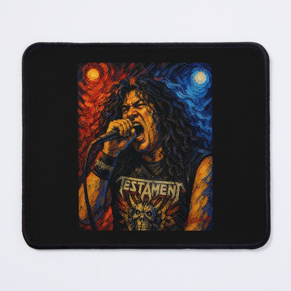 Item preview, Thrash Metal Power Vocal Performance Portrait designed and sold by Artisticanvas.