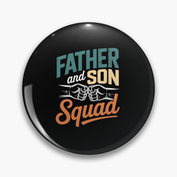 Item preview, Father Son Squad Dad Sons Father's Day Matching Father Son designed and sold by fferomananul.