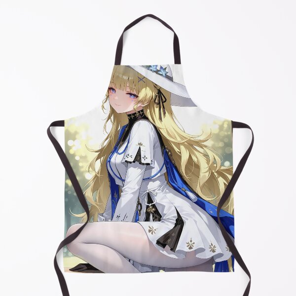 Item preview, Phoebe Wuthering Waves Golden Light White Dress Elegant Pose designed and sold by TanglenRabbit.