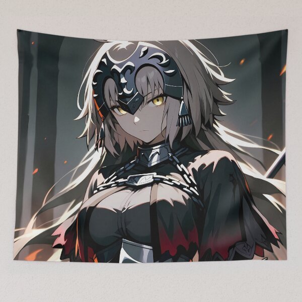 Item preview, Jeanne d Arc Alter Fate Grand Order Blazing Armor Stare designed and sold by TanglenRabbit.