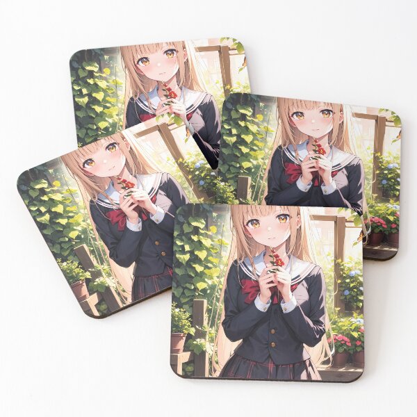 Item preview, Mahiru Shiina Angel Next Door Garden Uniform Butterfly Glow designed and sold by TanglenRabbit.
