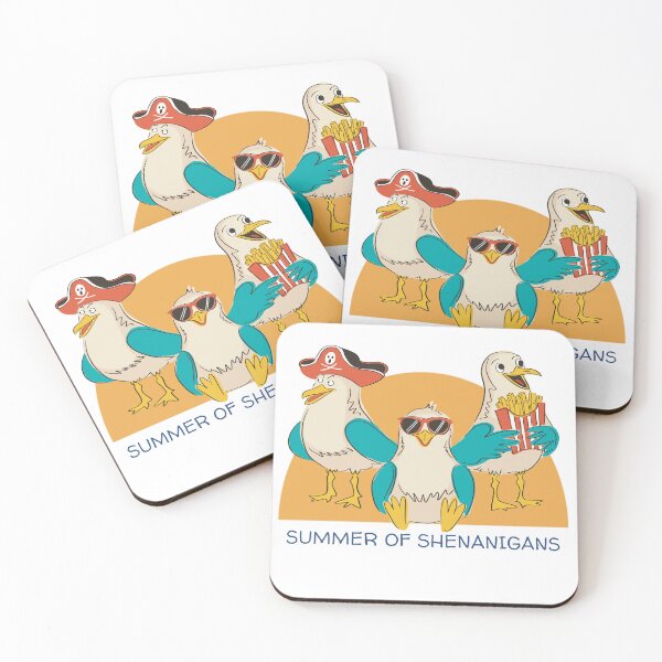 Item preview, Summer of Shenanigans | Funny Seagulls | Family T-shirt designed and sold by geetasadashivan.