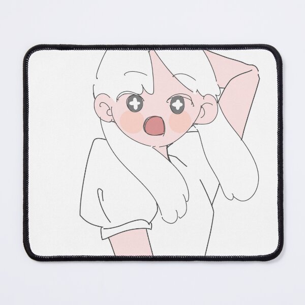 Item preview, Sweet Kawaii Girl with Excited Expression. designed and sold by วารัต555111.
