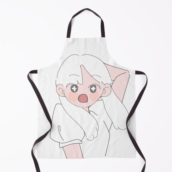 Item preview, Sweet Kawaii Girl with Excited Expression. designed and sold by วารัต555111.
