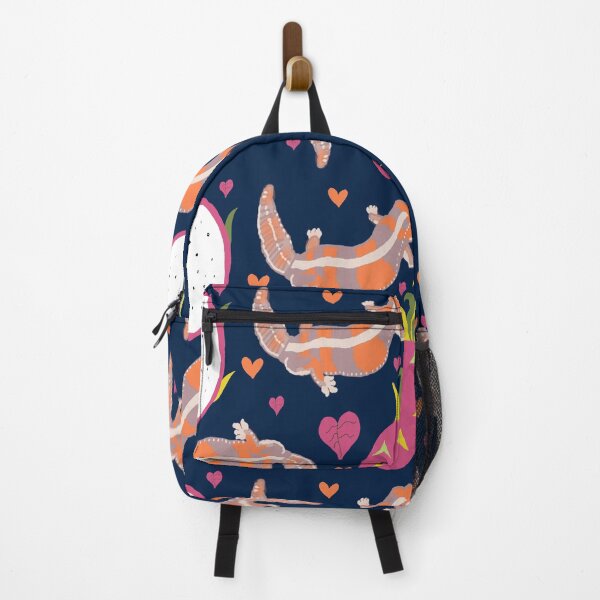 Item preview, Mysterious Colorful Night Jungle with Lizard and Dragon Fruit designed and sold by Designs by Sara Felton.