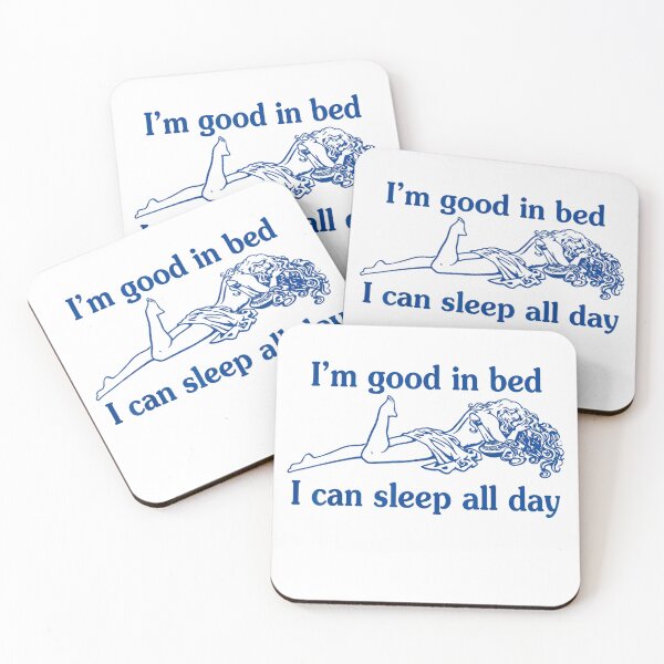 Item preview, I’m Good in Bed I Can Sleep All Day Retro Vintage Viral  designed and sold by Bralipse.