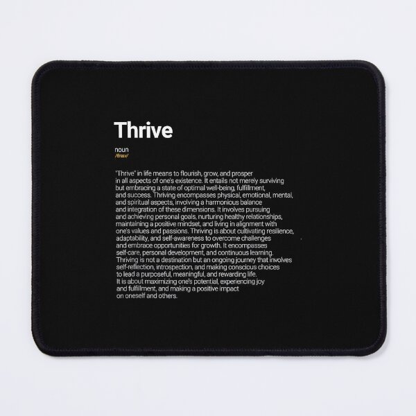 Item preview, thrive Funny dictionary definition designed and sold by jspqf2952.