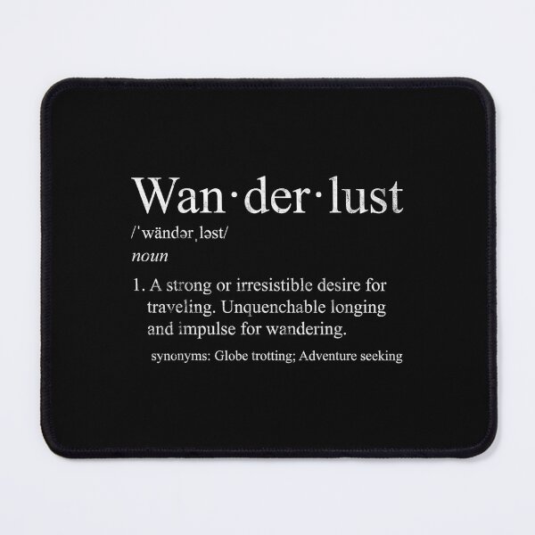 Item preview, Wanderlust Definition Adventure Seeking Traveler TShirt designed and sold by jspqf2952.