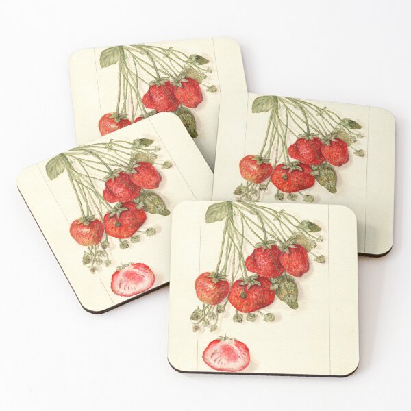 Item preview, Fragaria Francis Wild Strawberry Botanical Illustration designed and sold by Glimmersmith.