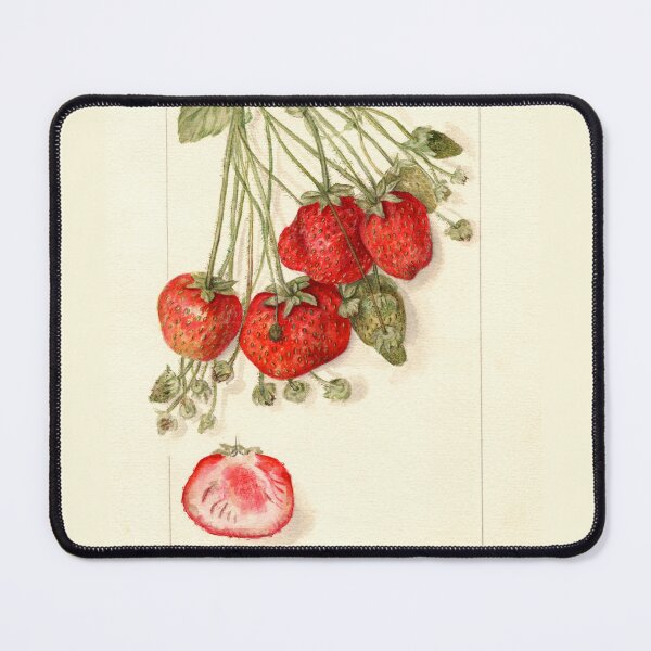 Item preview, Fragaria Francis Wild Strawberry Botanical Illustration designed and sold by Glimmersmith.
