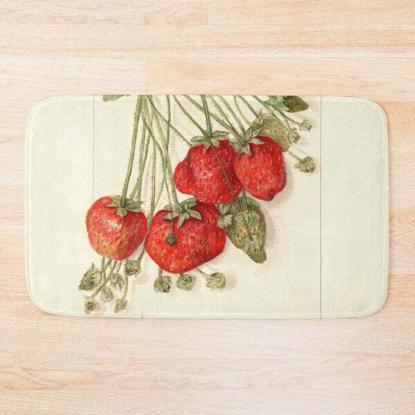 Item preview, Fragaria Francis Wild Strawberry Botanical Illustration designed and sold by Glimmersmith.
