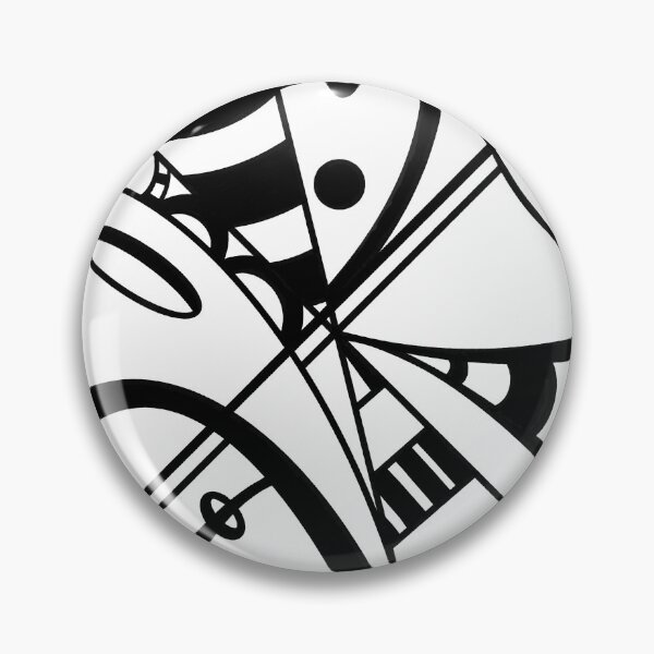Artikelvorschau, Modernes abstraktes geometrisches Linienkunstmuster in Schwarz-Weiß entworfen und verkauft von Moon-Petal.
