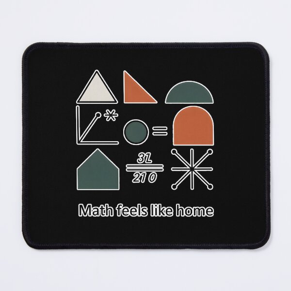 Item preview, Math Feels Like Home Minimal Geometry Math Lover Aesthetic Design designed and sold by ImaginedSpace7.