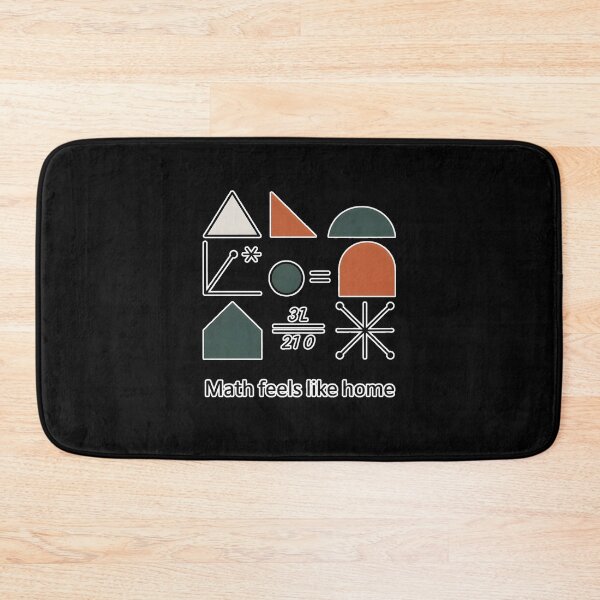 Item preview, Math Feels Like Home Minimal Geometry Math Lover Aesthetic Design designed and sold by ImaginedSpace7.