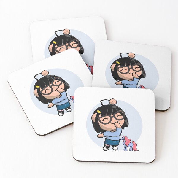 Item preview, Tina Belcher & Her Unicorn - Bob's Burgers Chibi Fan Art designed and sold by Sunnay1989.