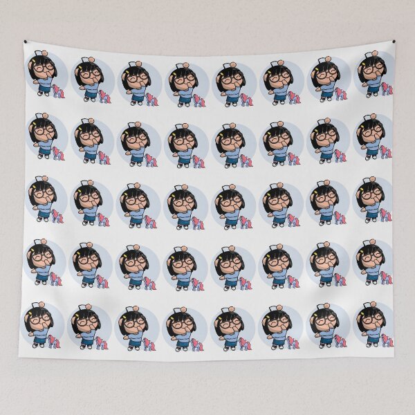 Item preview, Tina Belcher & Her Unicorn - Bob's Burgers Chibi Fan Art designed and sold by Sunnay1989.