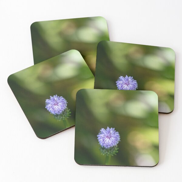 Item preview, Fotografía en primer plano de una delicada flor silvestre de color púrpura. designed and sold by Dolpo.