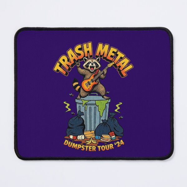 Item preview, Trash Metal: Dumpster Tour ’24 Raccoon Rocker designed and sold by 2msons.