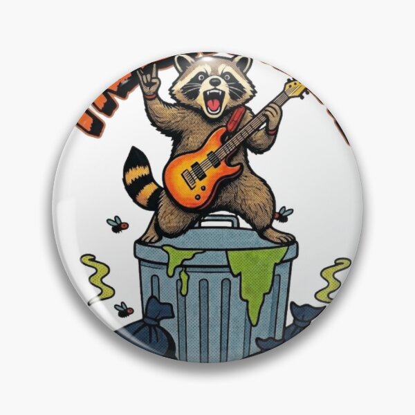 Item preview, Trash Metal: Dumpster Tour ’24 Raccoon Rocker designed and sold by 2msons.