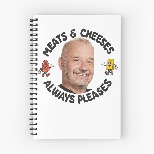 Item preview, Meats And Cheeses Always Pleases Bob Mortimer Funny Food designed and sold by Achkalona.