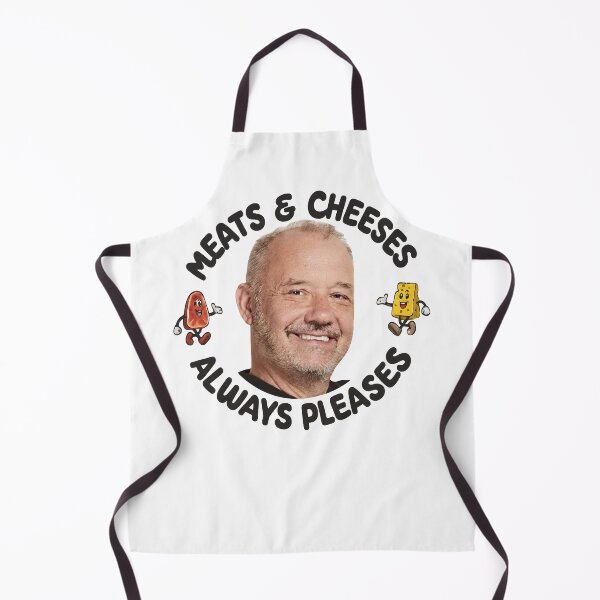 Item preview, Meats And Cheeses Always Pleases Bob Mortimer Funny Food designed and sold by Achkalona.