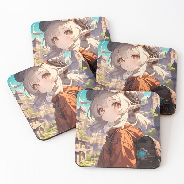 Item preview, Klee Genshin Impact Cute Explorer Orange Cap Sunny Town Adventure designed and sold by TanglenRabbit.