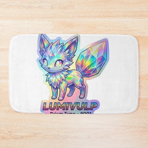 Item preview, LUMIVULP Prism Type #001 – Holographic Crystal Fox Sticker designed and sold by Hafcishop.