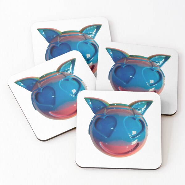 Item preview, Cute Cat Love Emoji – Heart Eyes Face, Kawaii Aesthetic Design designed and sold by AncestralNeoPop.