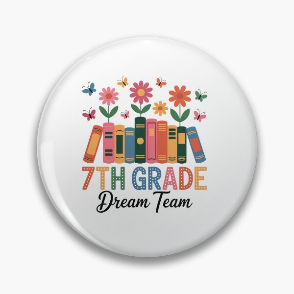 Item preview, 7Th Grade Dream Team Book Wildflower First Day Of School designed and sold by grounabslaninal.