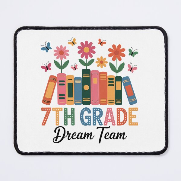Item preview, 7Th Grade Dream Team Book Wildflower First Day Of School designed and sold by grounabslaninal.
