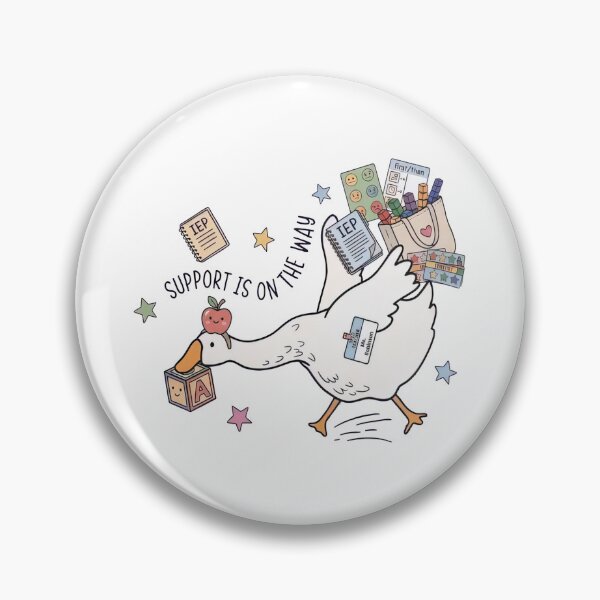 Item preview, Silly Goose Special Education Teacher, SPED Teacher IEP Support Is On The Way Funny Gift designed and sold by CCChillingfrog.