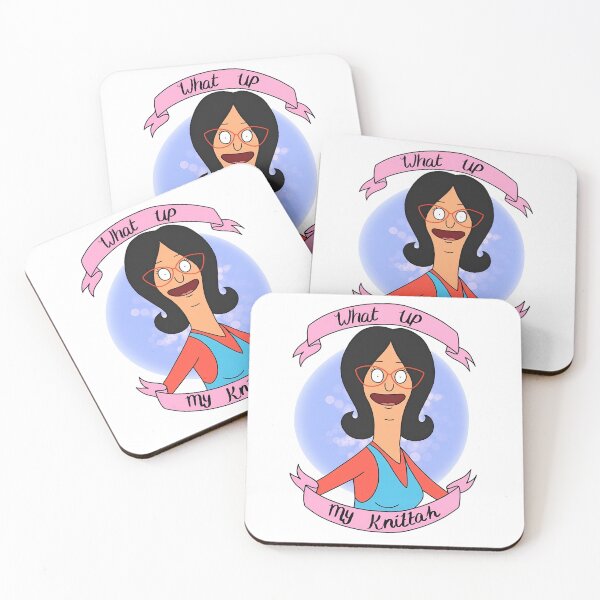 Item preview, Linda Belcher - What Up My Knittah - Bob's Burgers Knitting Pun designed and sold by Sunnay1989.