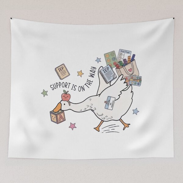 Item preview, Silly Goose Special Education Teacher, SPED Teacher IEP Support Is On The Way Funny Gift designed and sold by CCChillingfrog.