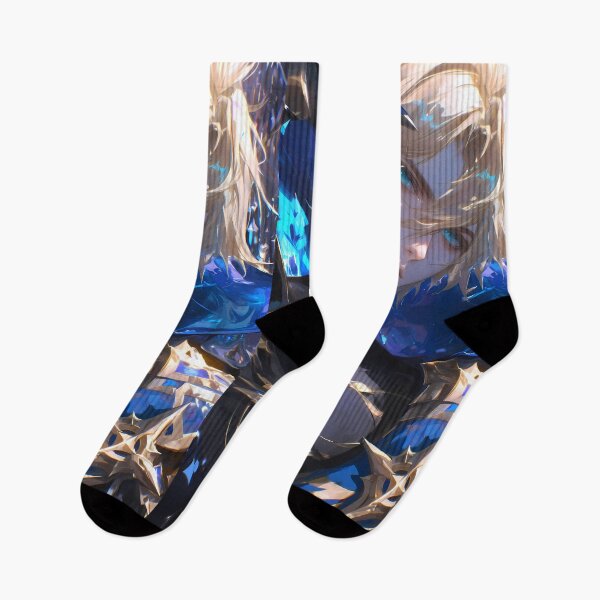 Item preview, Dainsleif Genshin Impact Azure Armor Starfall Gaze designed and sold by TanglenRabbit.
